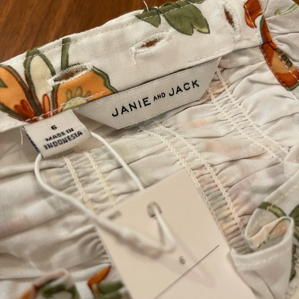 NWT Janie and Jack girls top 6 - Picture 5 of 10